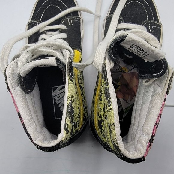 VANS SK8-Hi Lady Vans Azalea Pink True White Women Sneakers Size 5 - Picture 8 of 12